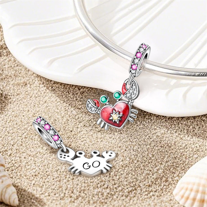Charm Cangrejo Rojo