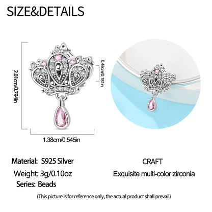 Charm Corona Rosa