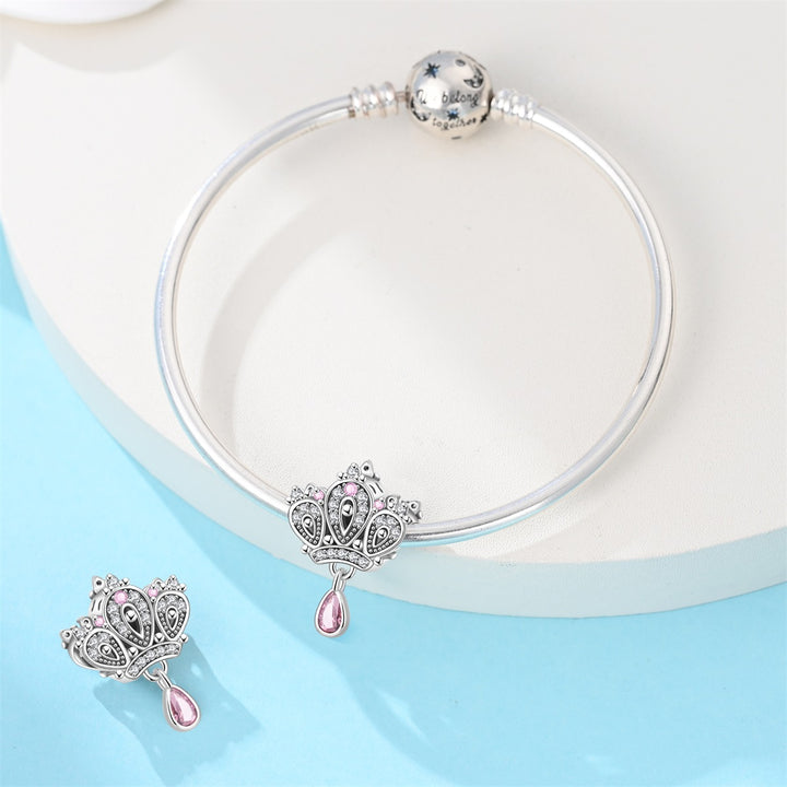 Charm Corona Rosa