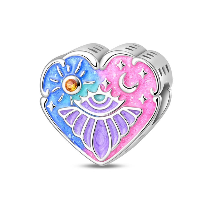 Charm Corazon Dia & Noche