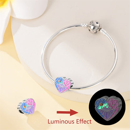 Charm Corazon Dia & Noche