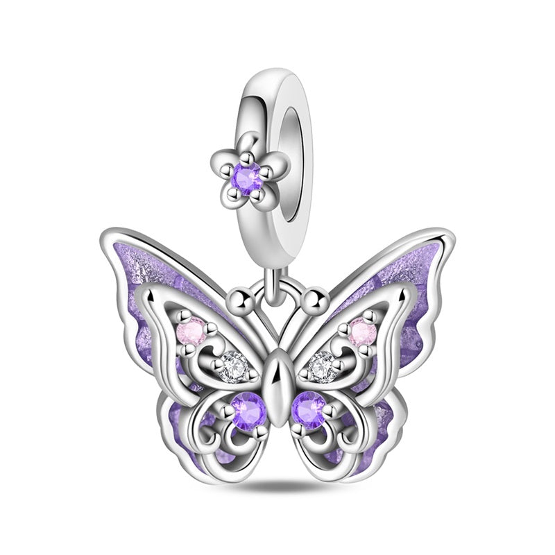 Charm Mariposa Morada