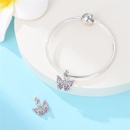 Charm Mariposa Morada
