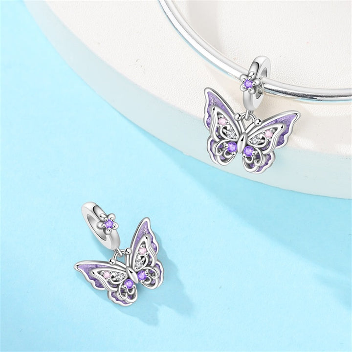 Charm Mariposa Morada