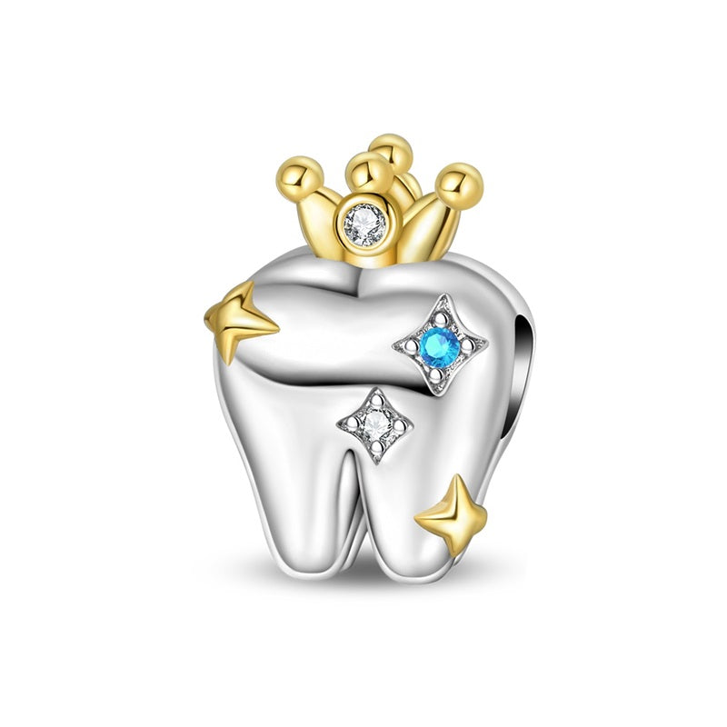 Charm Diente Diamantado