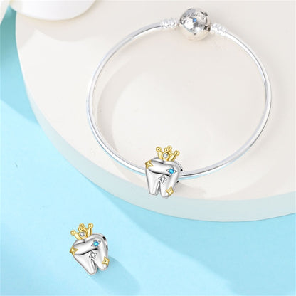 Charm Diente Diamantado