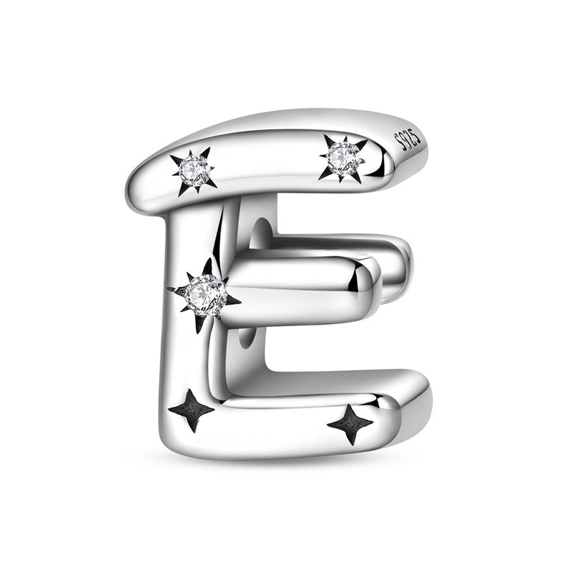 Charm Letras del Alfabeto Con Estrellas