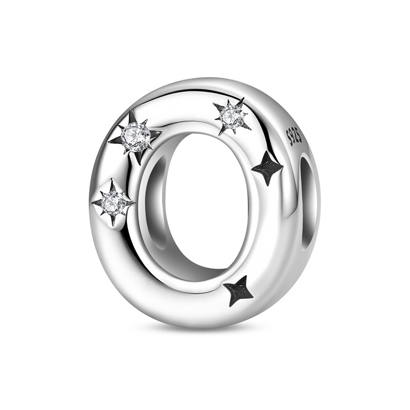 Charm Letras del Alfabeto Con Estrellas
