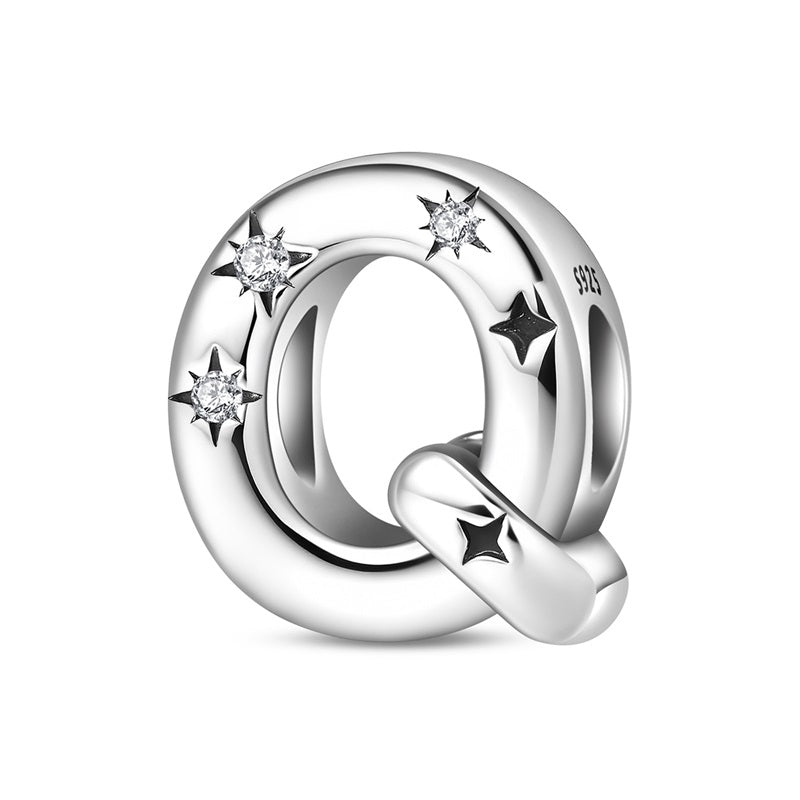 Charm Letras del Alfabeto Con Estrellas