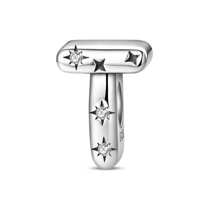 Charm Letras del Alfabeto Con Estrellas