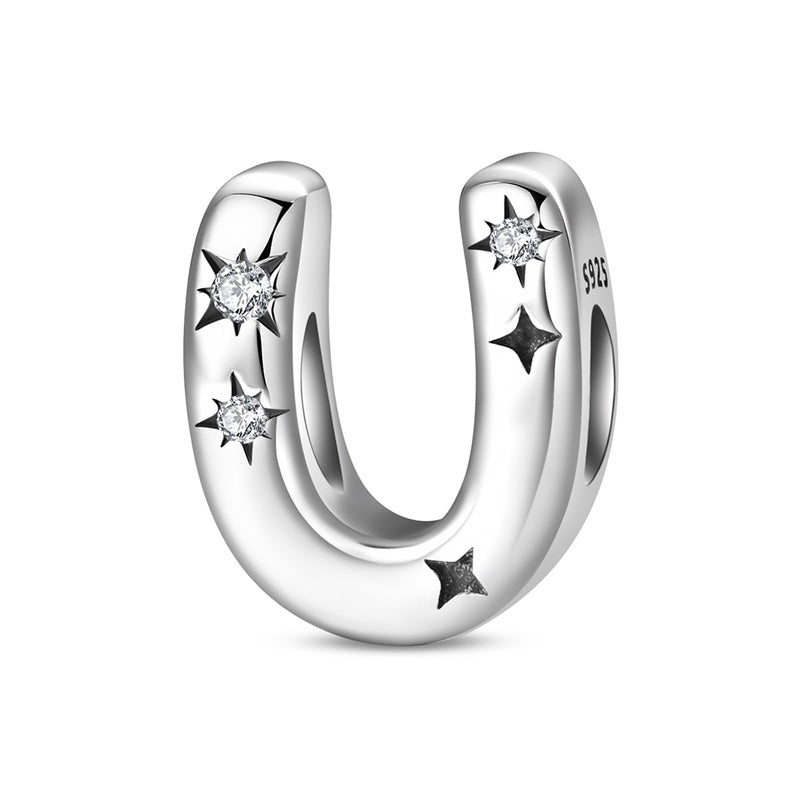 Charm Letras del Alfabeto Con Estrellas