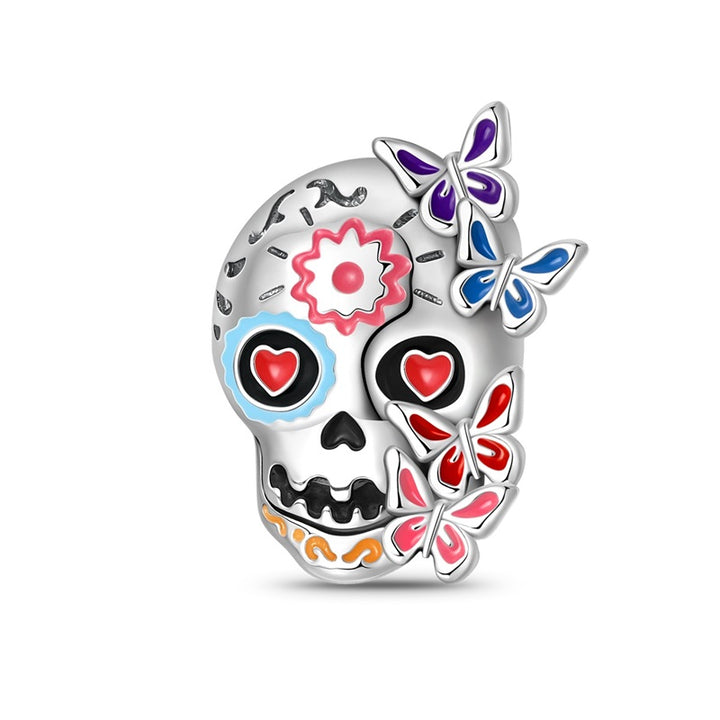 Charm Calavera Colorida