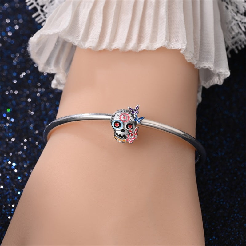 Charm Calavera Colorida