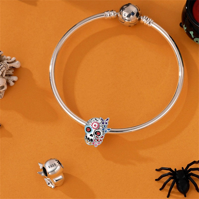 Charm Calavera Colorida