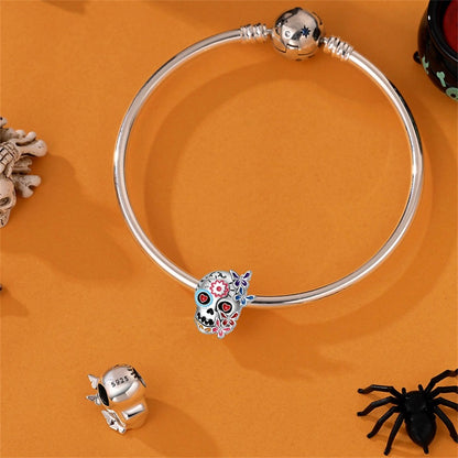 Charm Calavera Colorida