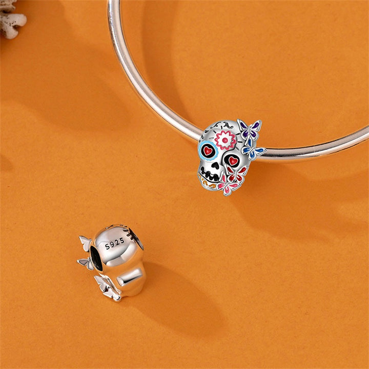Charm Calavera Colorida
