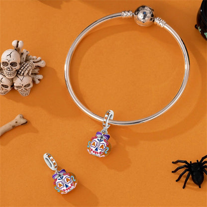 Charm Calabaza Dia de Muertos