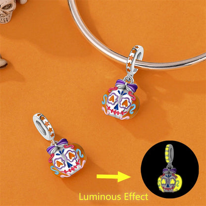 Charm Calabaza Dia de Muertos