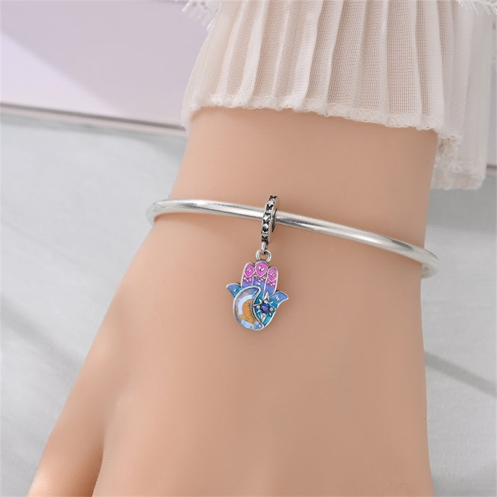 Charm Mano de Fatima Multicolor