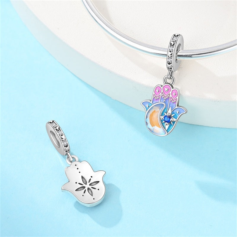 Charm Mano de Fatima Multicolor