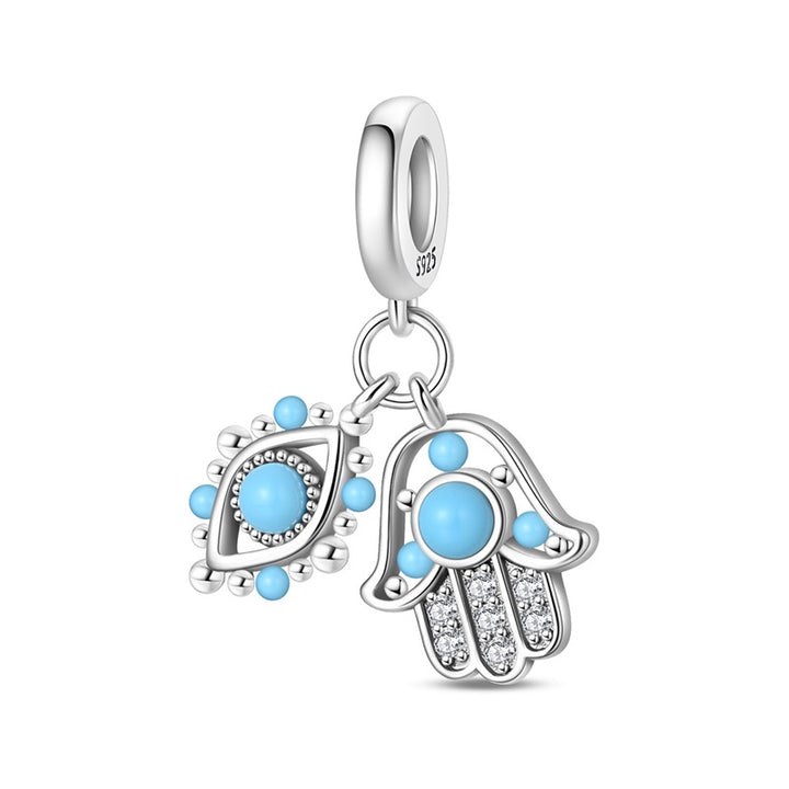 Charm Mano de Fatima & Ojo de Horus