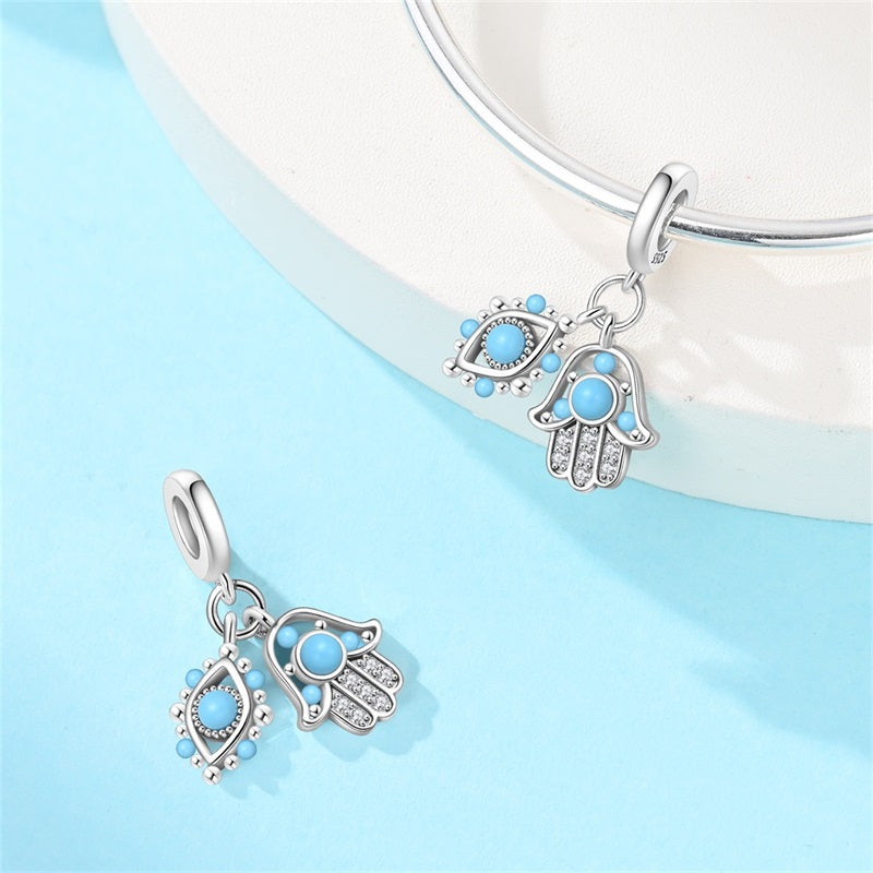 Charm Mano de Fatima & Ojo de Horus