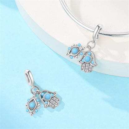 Charm Mano de Fatima & Ojo de Horus