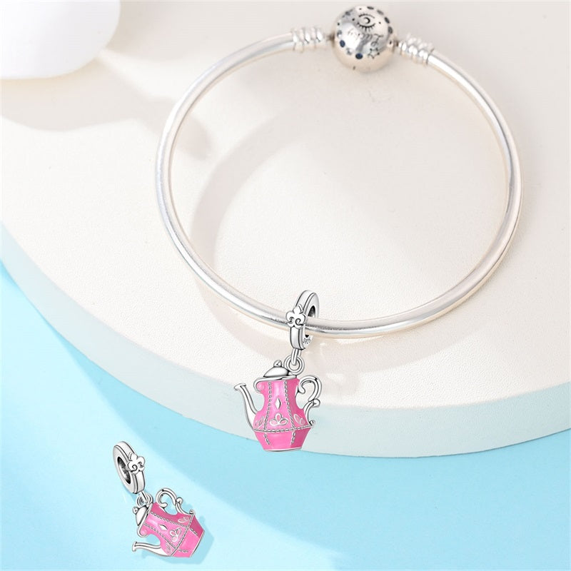 Charm Tetera Rosa