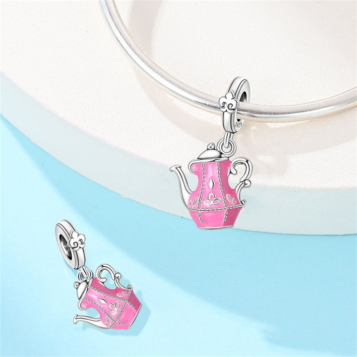 Charm Tetera Rosa