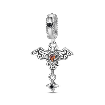 Charm Murcielago Plateado