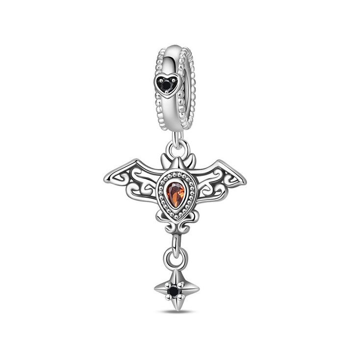 Charm Murcielago Plateado