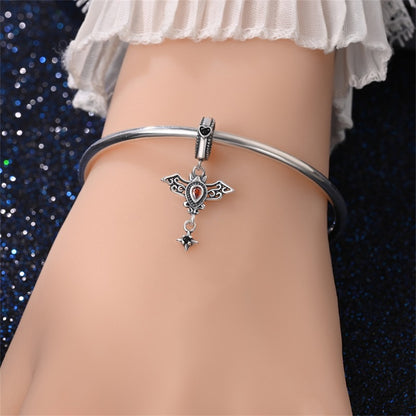Charm Murcielago Plateado