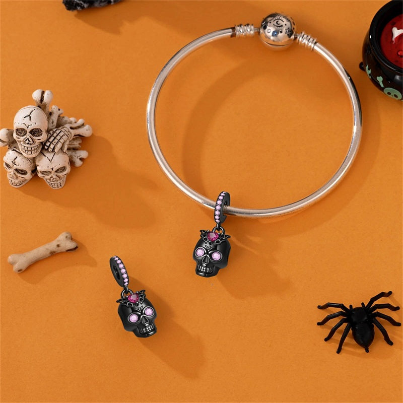 Charm Calavera Negra