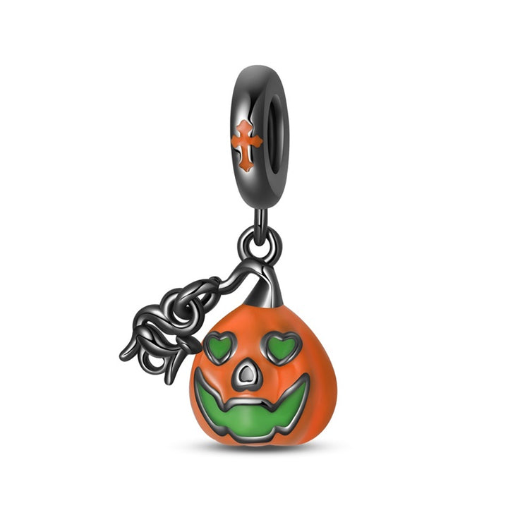 Charm Calabaza Fluorecente