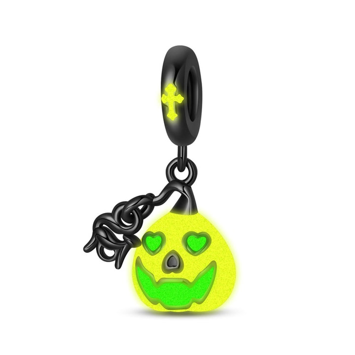 Charm Calabaza Fluorecente
