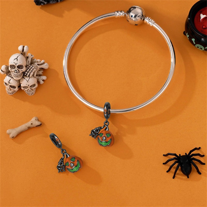 Charm Calabaza Fluorecente