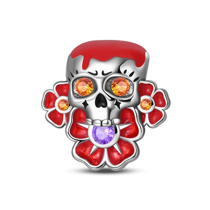 Charm Caliber Flores Rojas