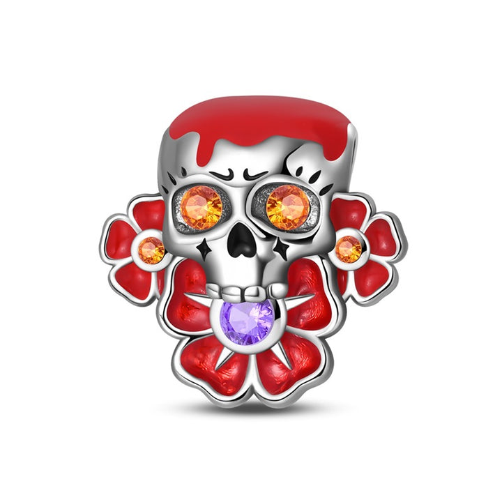 Charm Caliber Flores Rojas