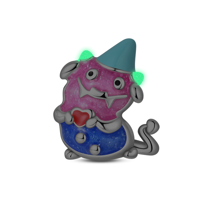 Charm Mounstruo Fluorescente