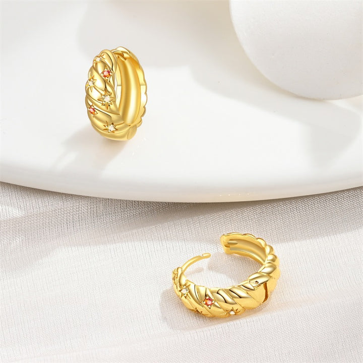 Aretes Espiral de Estrellas Celestiales