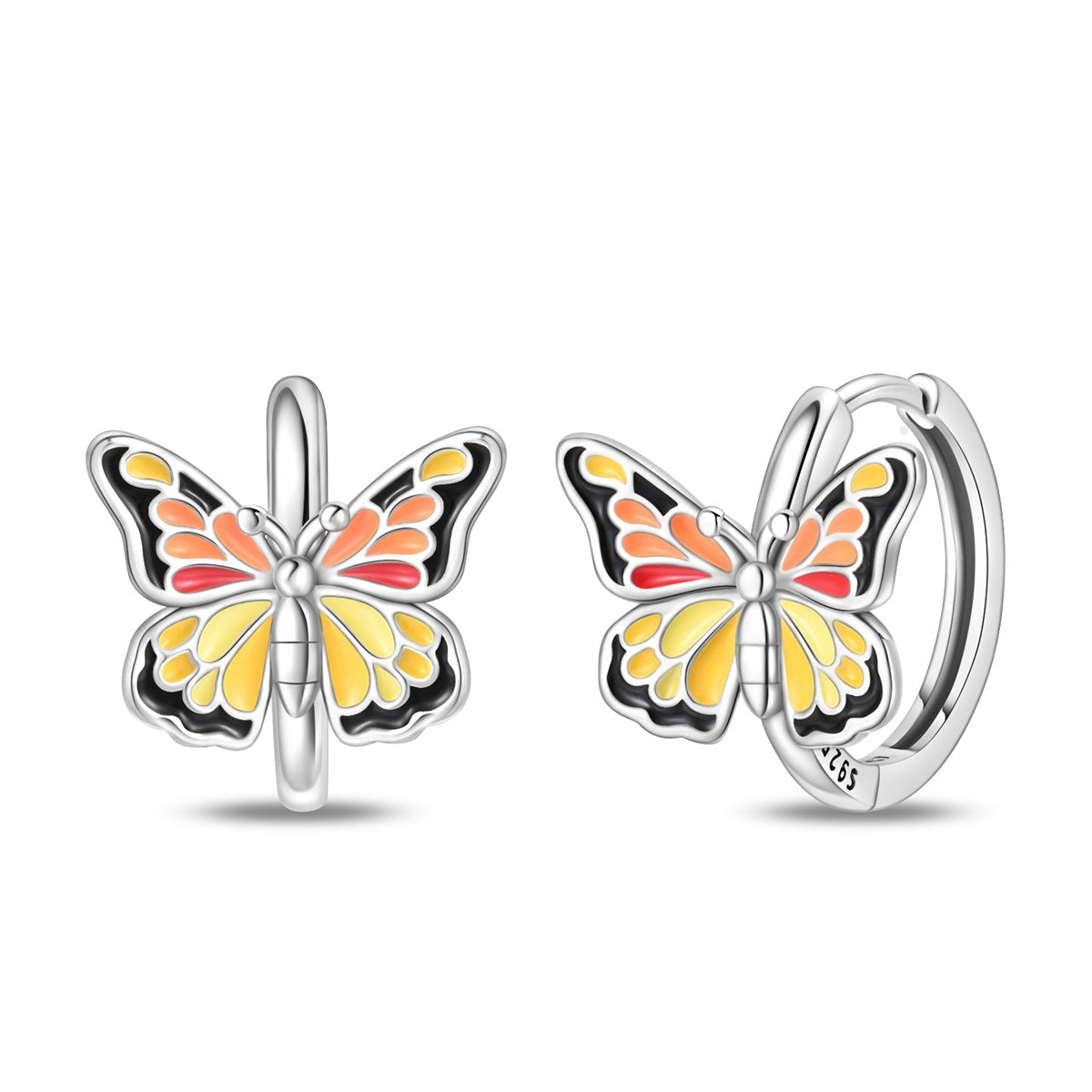 Aretes Mariposa del Otoño