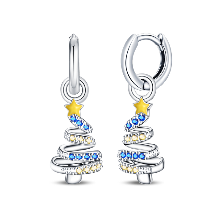 Aretes de Arbol de Navidad