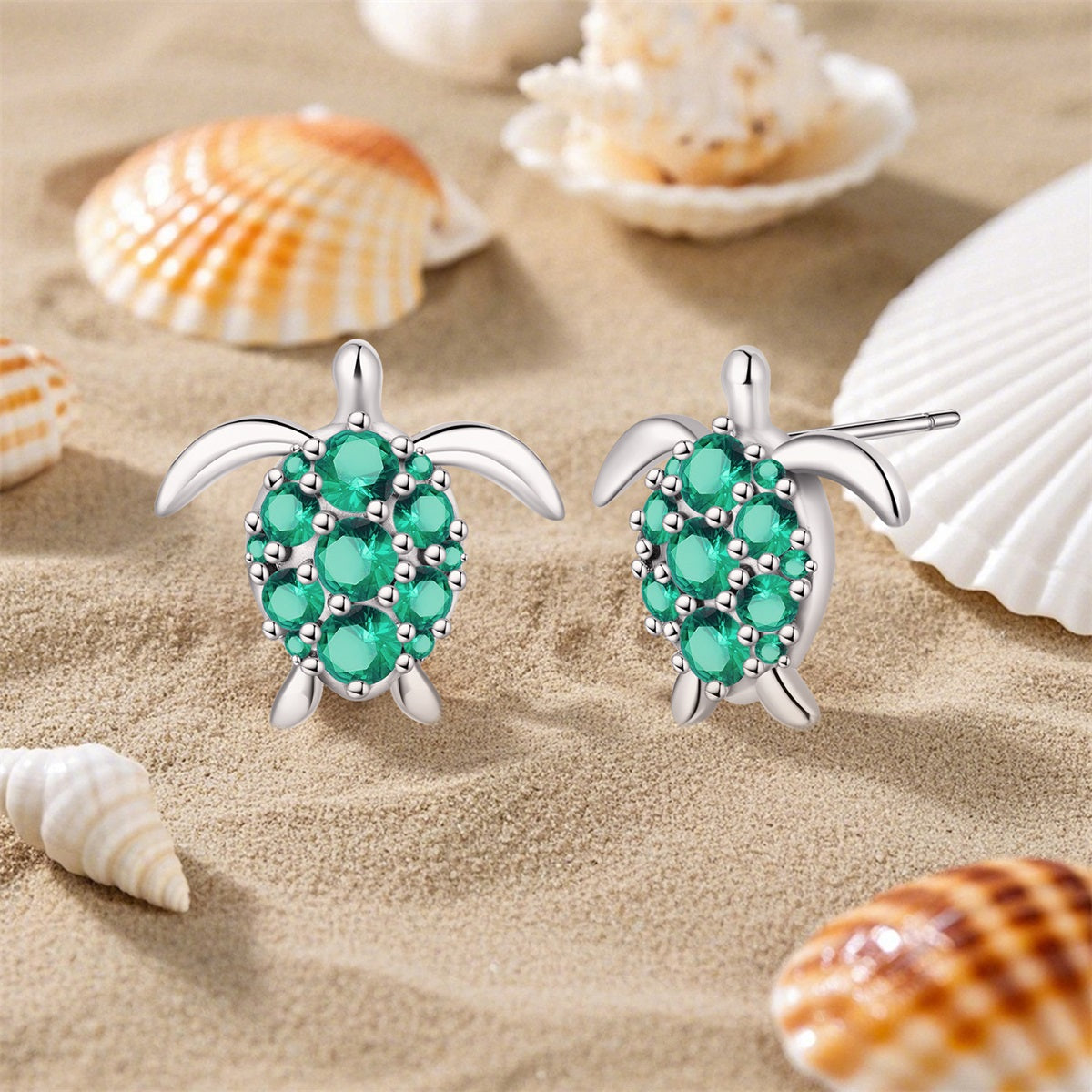 Aretes Tortugas