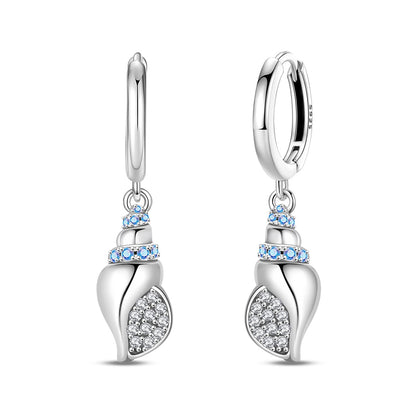 Aretes Caracoles Marinos