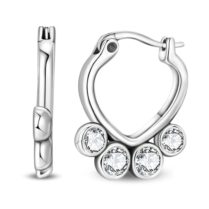 Aretes Huella de Perrito