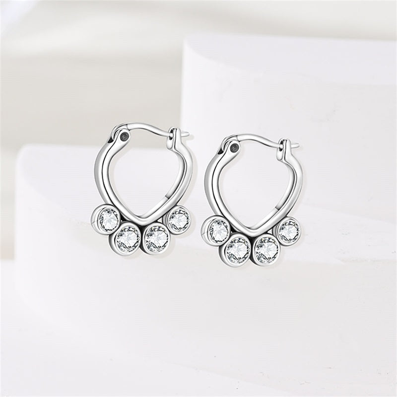 Aretes Huella de Perrito