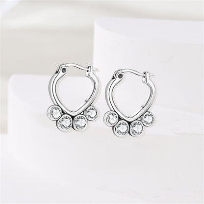 Aretes Huella de Perrito