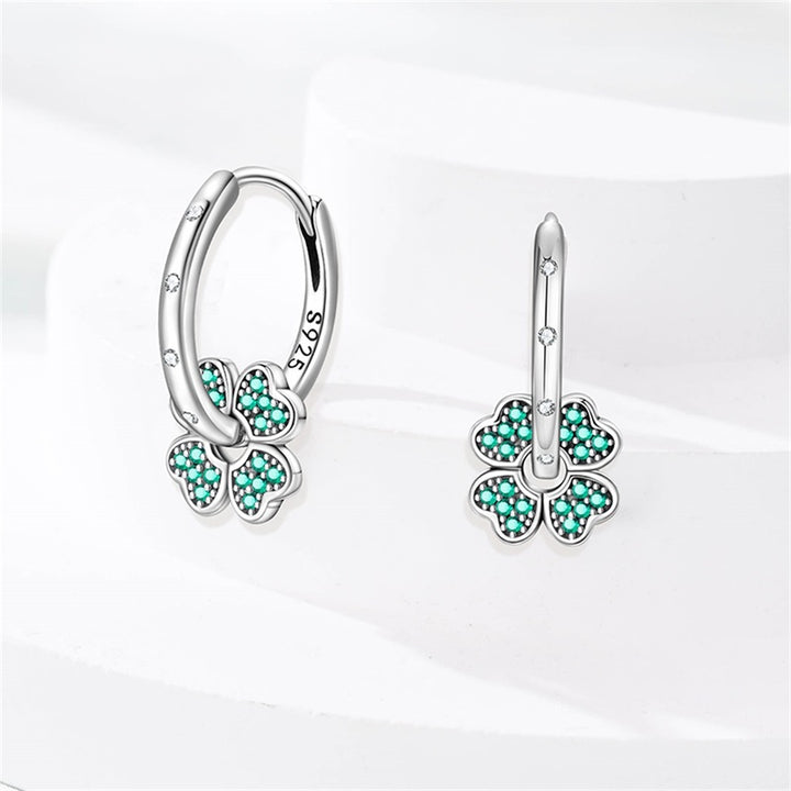 Aretes Trébol de 4 Hojas