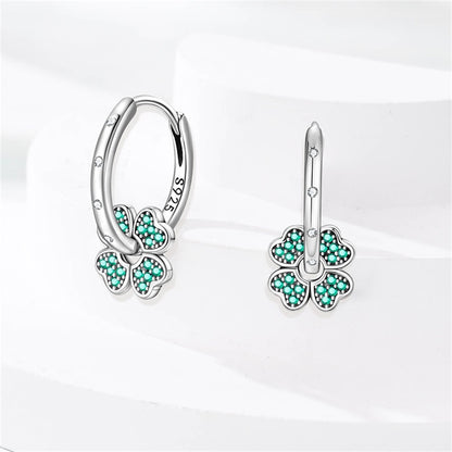 Aretes Trébol de 4 Hojas