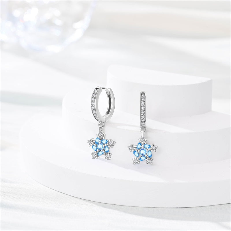 Aretes Copo de Nieve